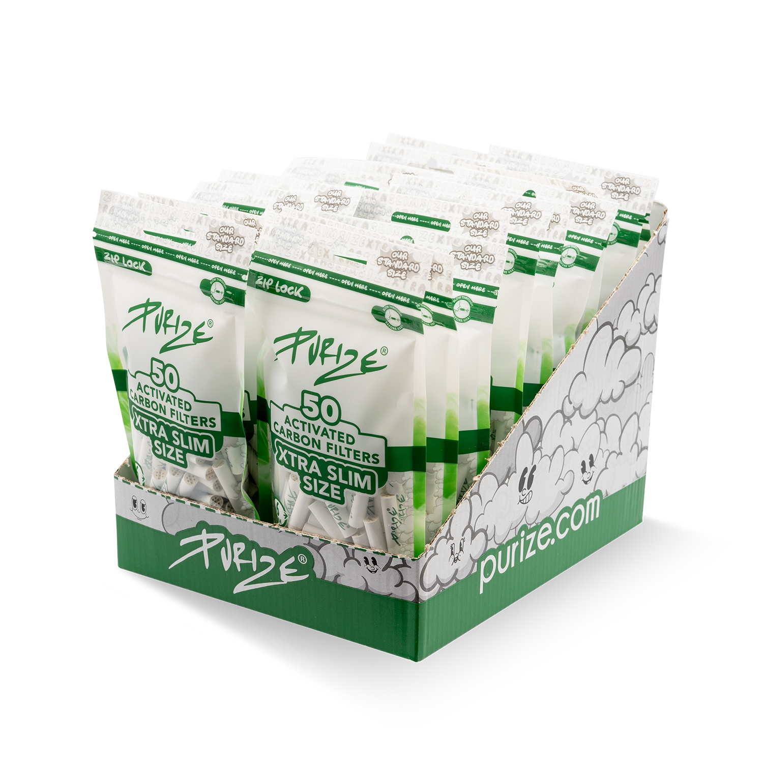 50 PURIZE® XTRA Slim 6mm (1 BOX = 20 PE-bags) - Image 13