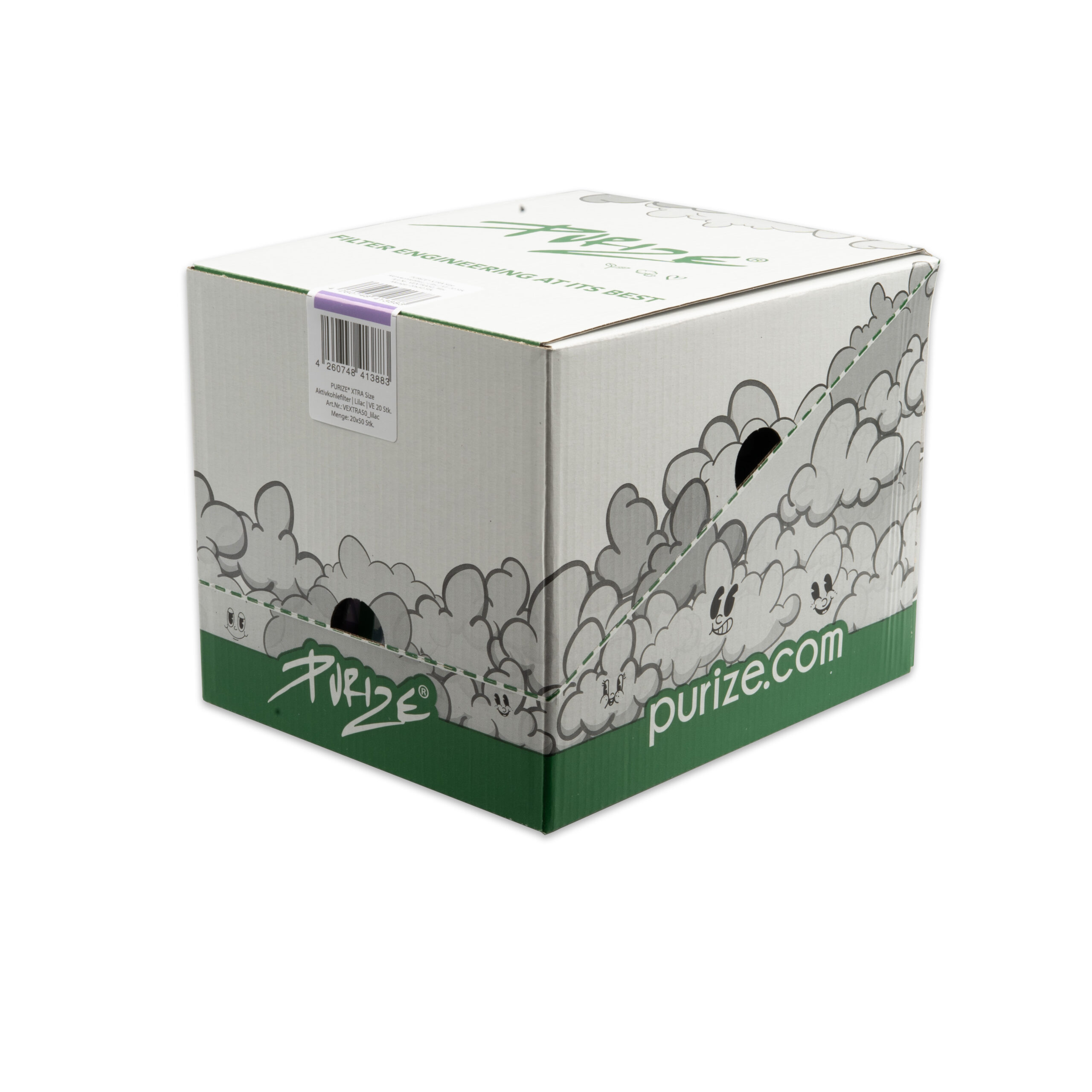 50 PURIZE® XTRA Slim 6mm (1 BOX = 20 PE-bags) - Image 25