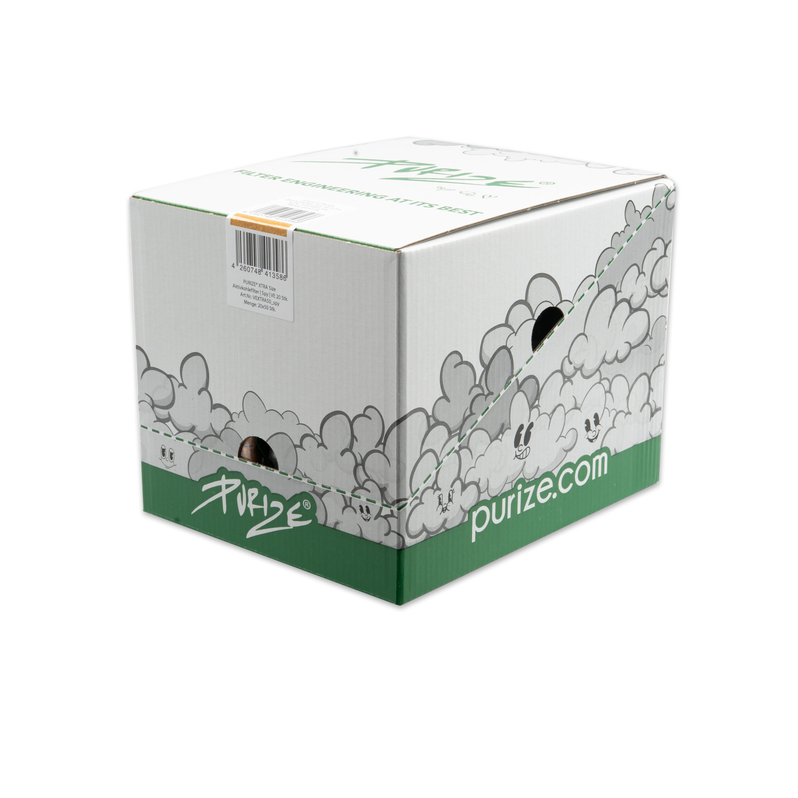 50 PURIZE® XTRA Slim 6mm (1 BOX = 20 PE-bags) - Image 16