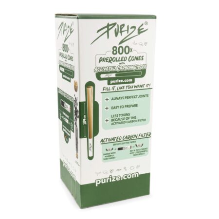 PURIZE® 800 Pre-Rolled Cones | XTRA Slim Size