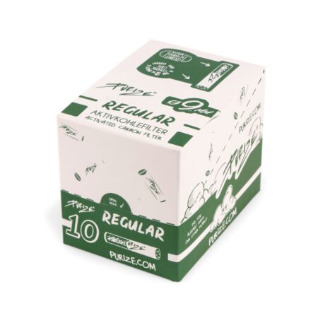 10 PURIZE® Regular Size I Pack of 10x filters (1 BOX = 20 PACKS)