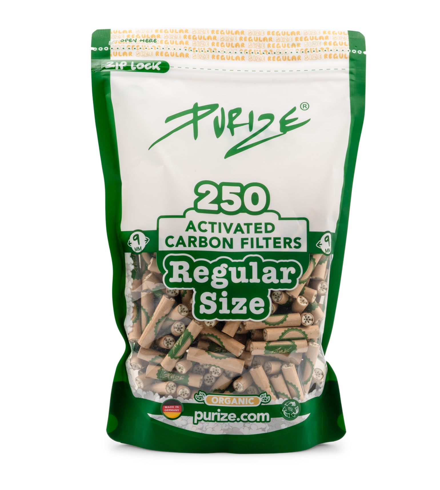 250 PURIZE® Regular Size | Pack of 250x filters (1 PE-BAG) - Image 2