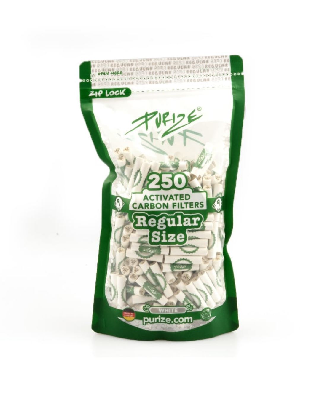 250 PURIZE® Regular Size | Pack of 250x filters (1 PE-BAG)