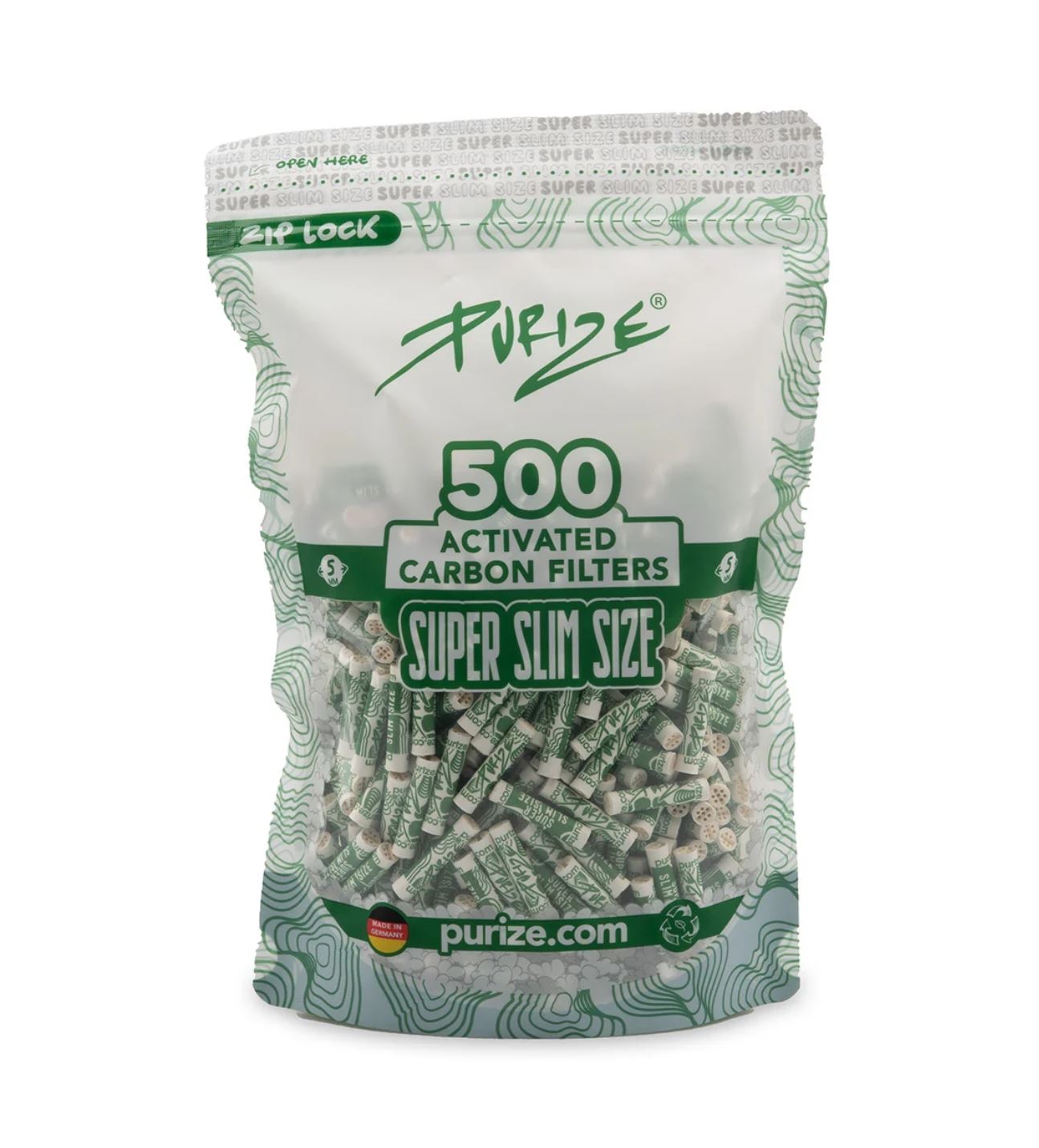 500 PURIZE® SUPER Slim Size 5mm (1x STAND-UP BAG)