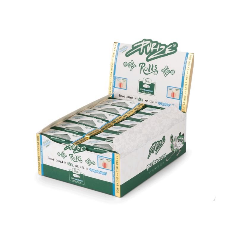 PURIZE® Translucent Wide Rolls (1 BOX = 24 ROLLS)