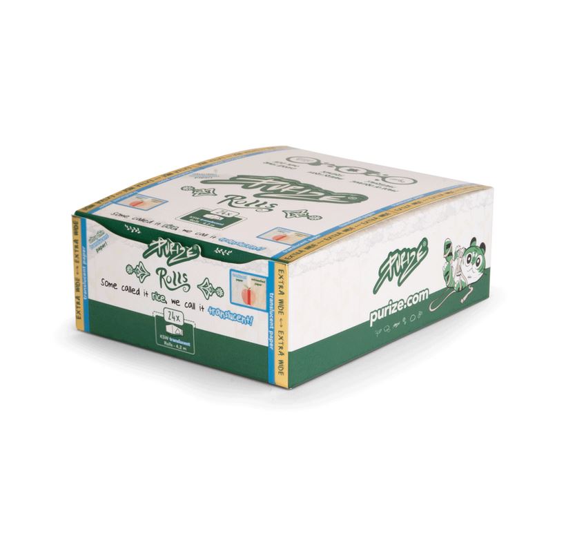 PURIZE® Translucent Wide Rolls (1 BOX = 24 ROLLS) - Image 2