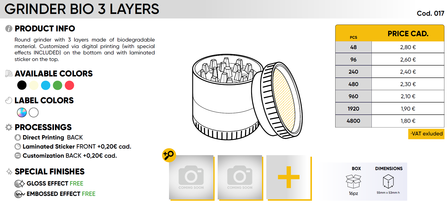 GRINDER BIO 3 LAYERS - Image 2