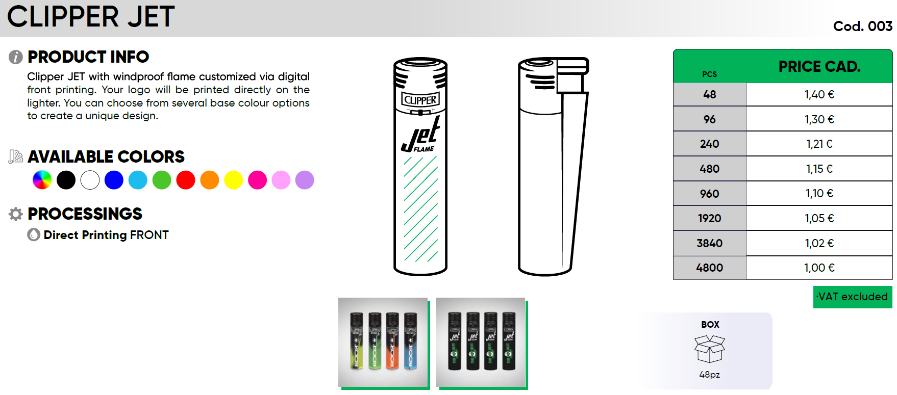 CLIPPER JET - FLAT PRINT - Image 2