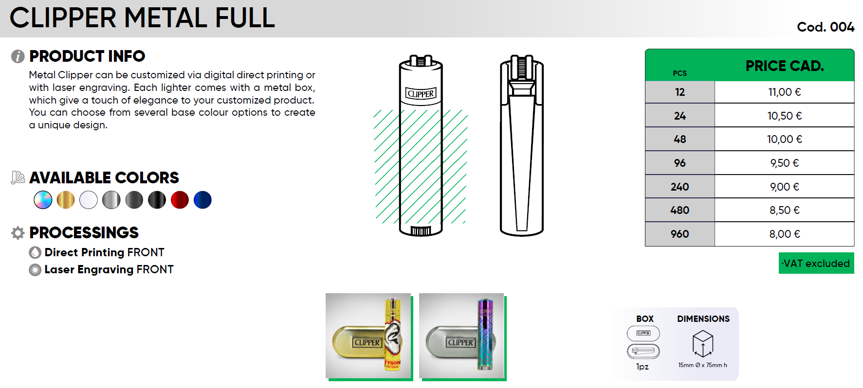 CLIPPER METAL FULL - Image 2