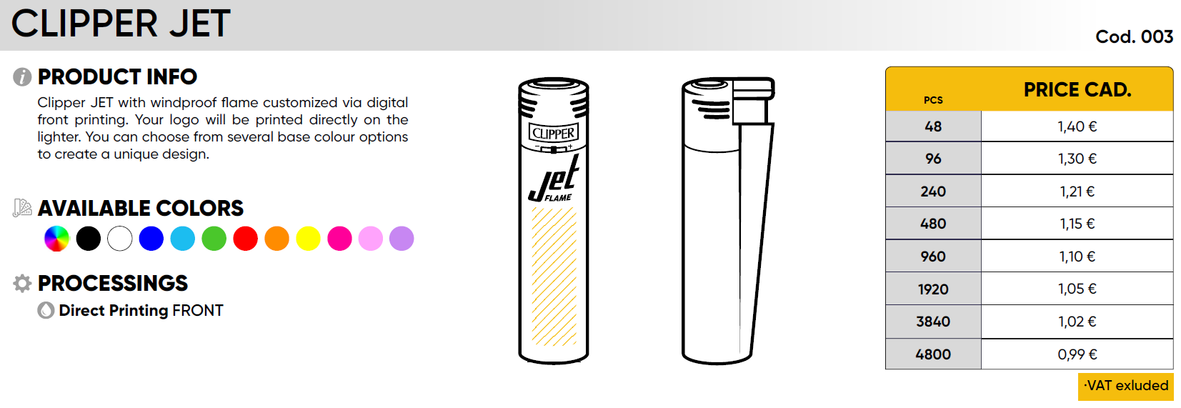 CLIPPER JET - FLAT PRINT - Image 2