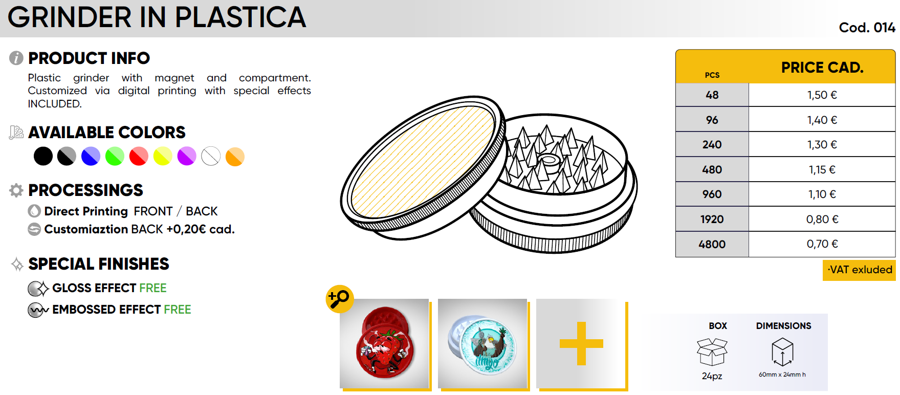 GRINDER PLASTIC - Image 2