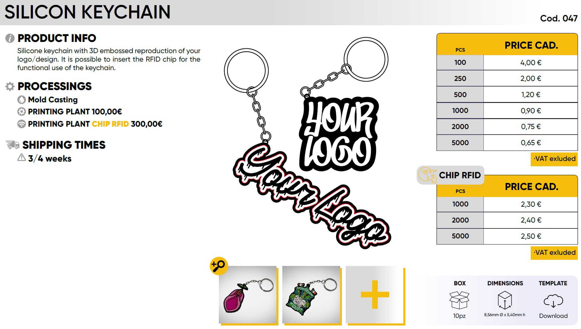 SILICONE KEYCHAIN - Image 2