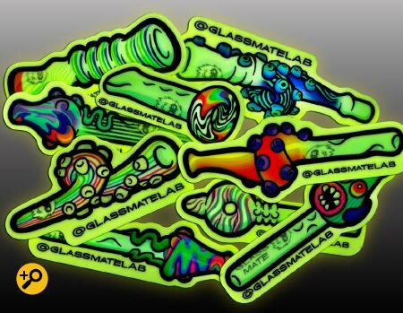 GLOW IN THE DARK STICKERS