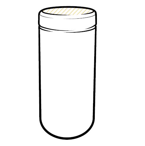 GLASS JAR 1000ml