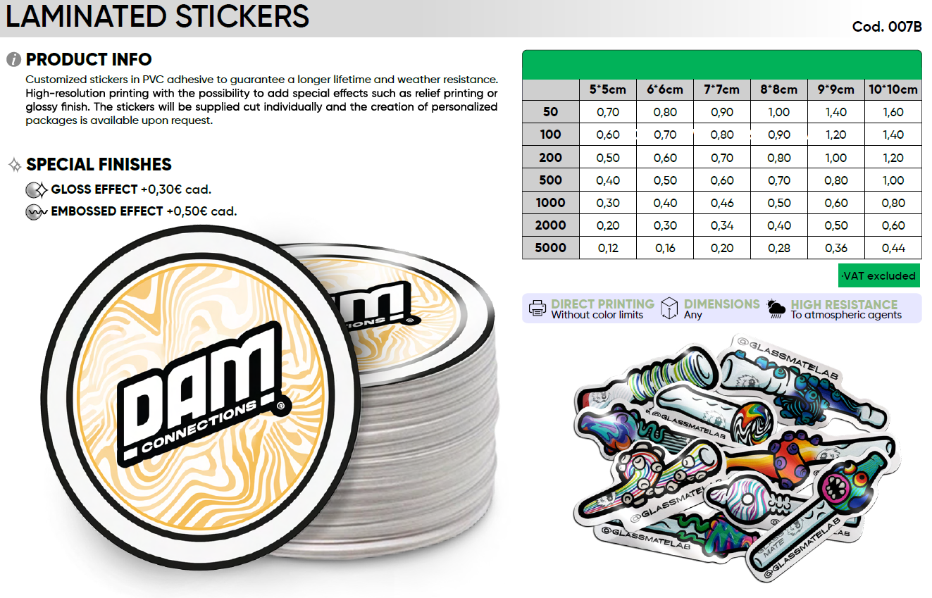 LAMINATED STICKERS - Image 2