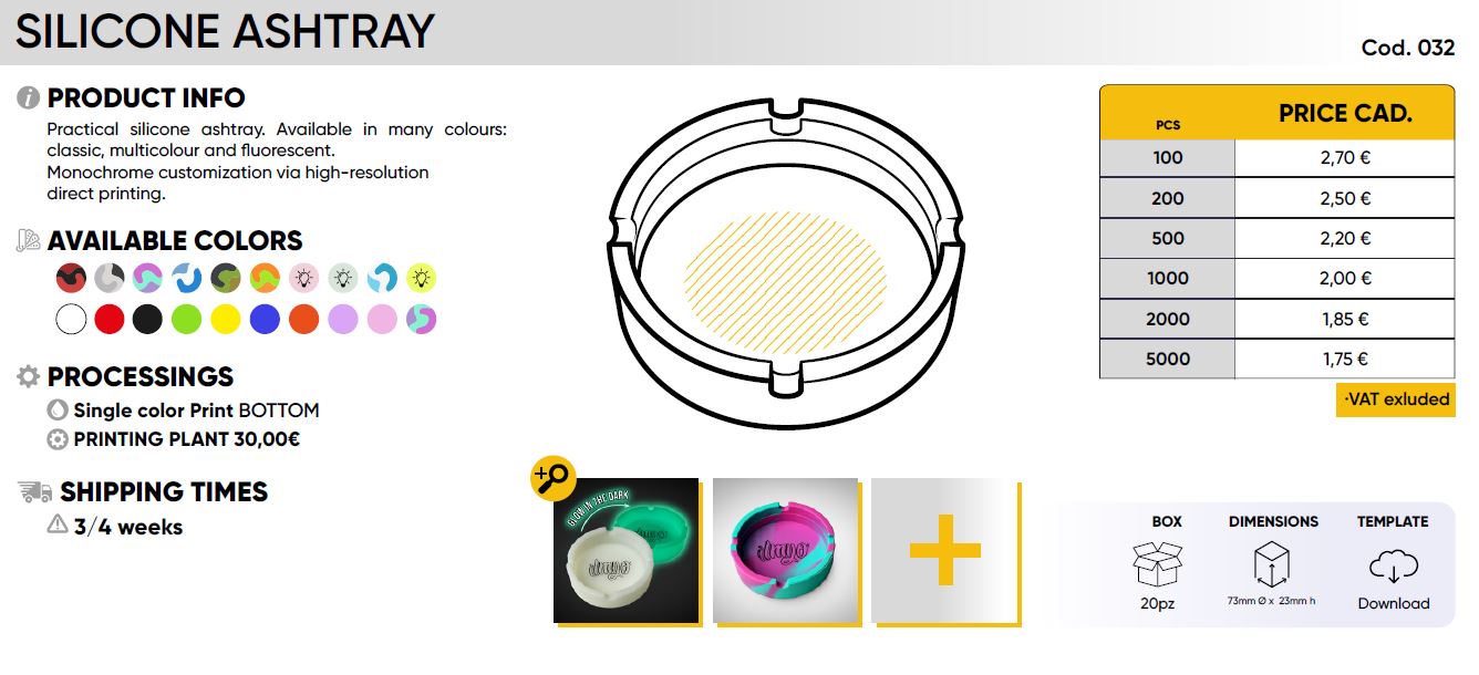 SILICONE ASHTRAY - Image 2