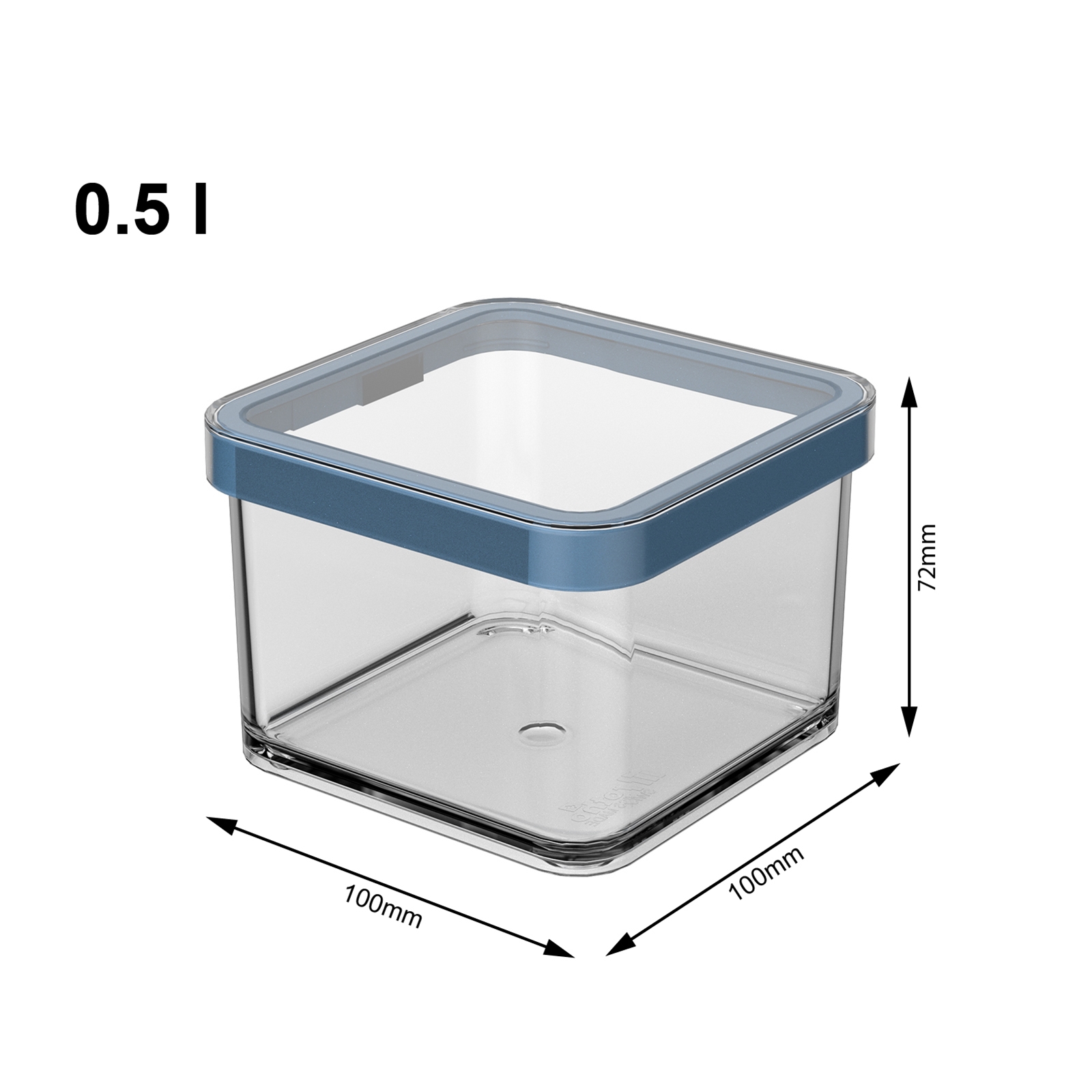 Premium Transparant Jars 0.5L - 4 Colours - CUSTOM laser engraving - Image 2