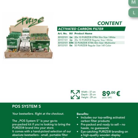 PURIZE® PoS System S