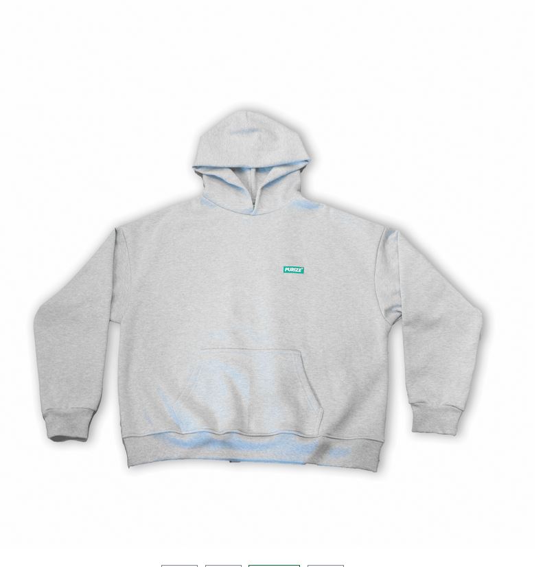 PURIZE® Hoodie grey 2.0
