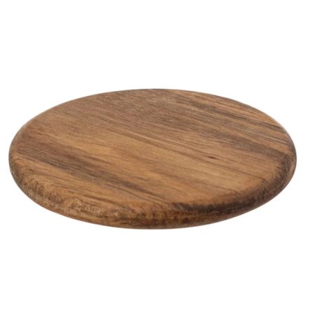 Coaster Acacia ø10cm - CUSTOM laser engraving