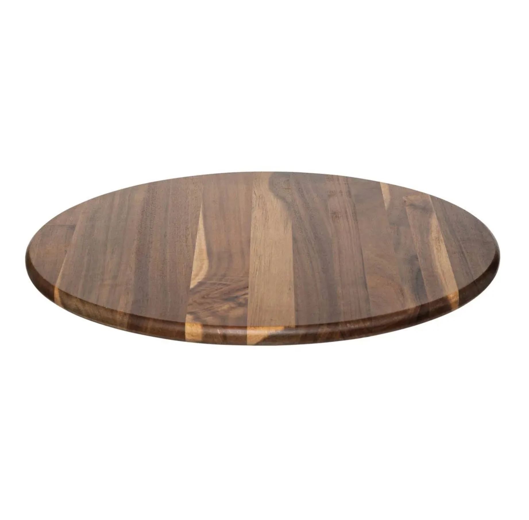 Turntable Acacia in various sizes - CUSTOM laser engraving